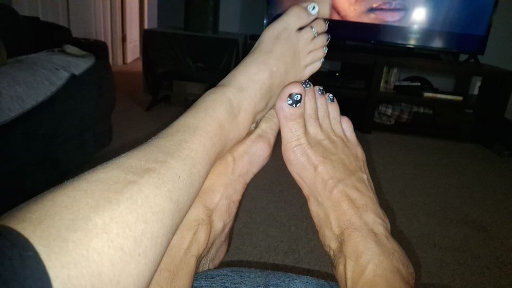 Footsie with my girlfriend #7