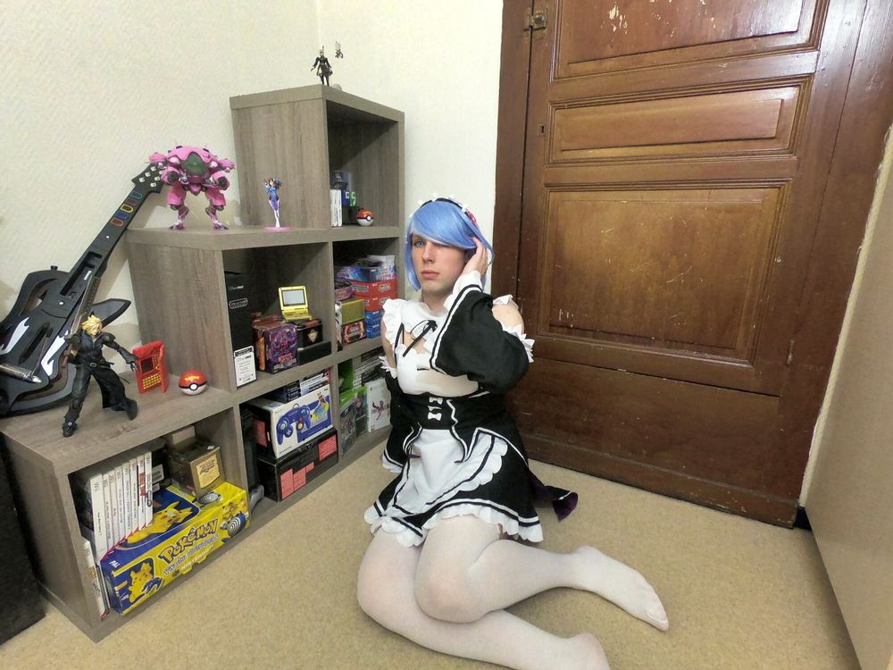 Rem trans cosplay #3