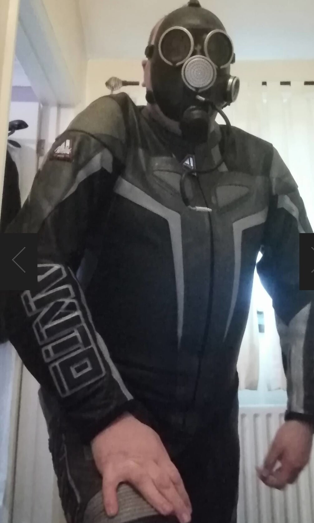 Motorcycle leathers one piece 