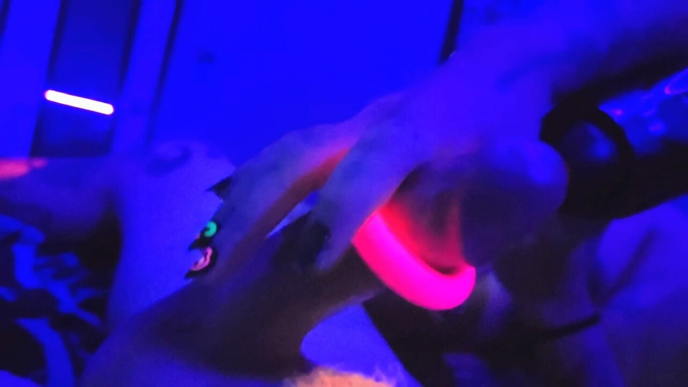 Glowing blacklight fun #5