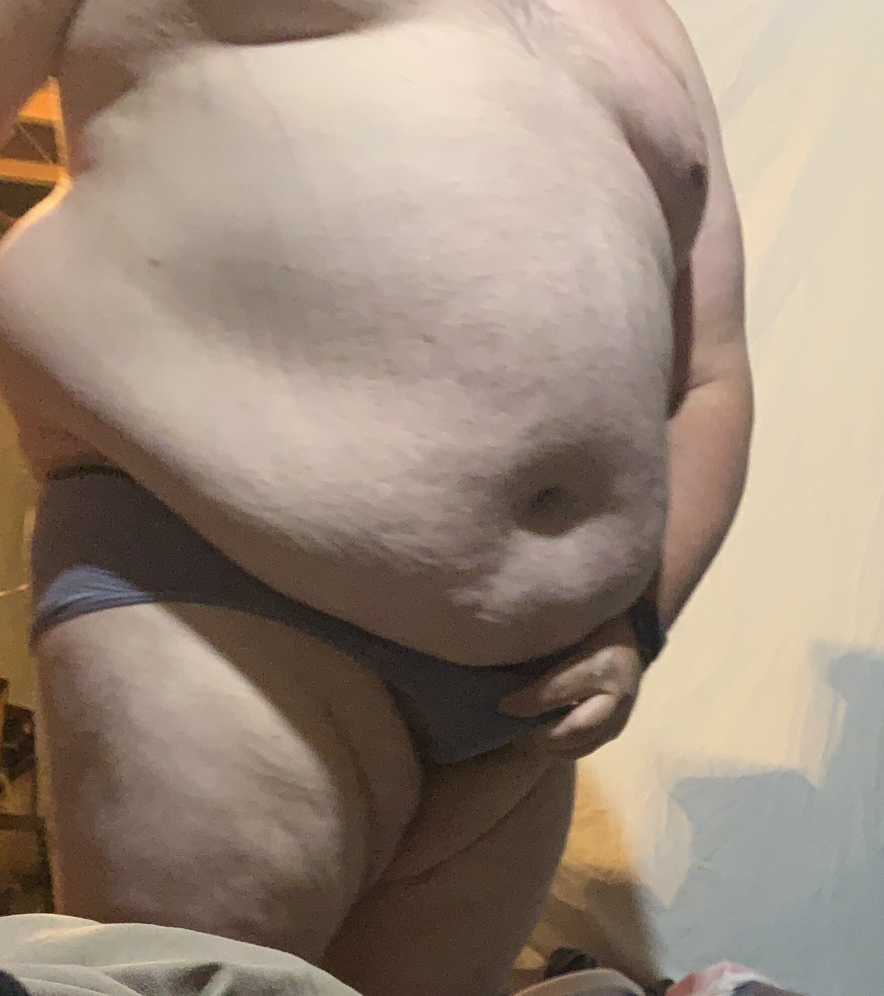 Horny big man