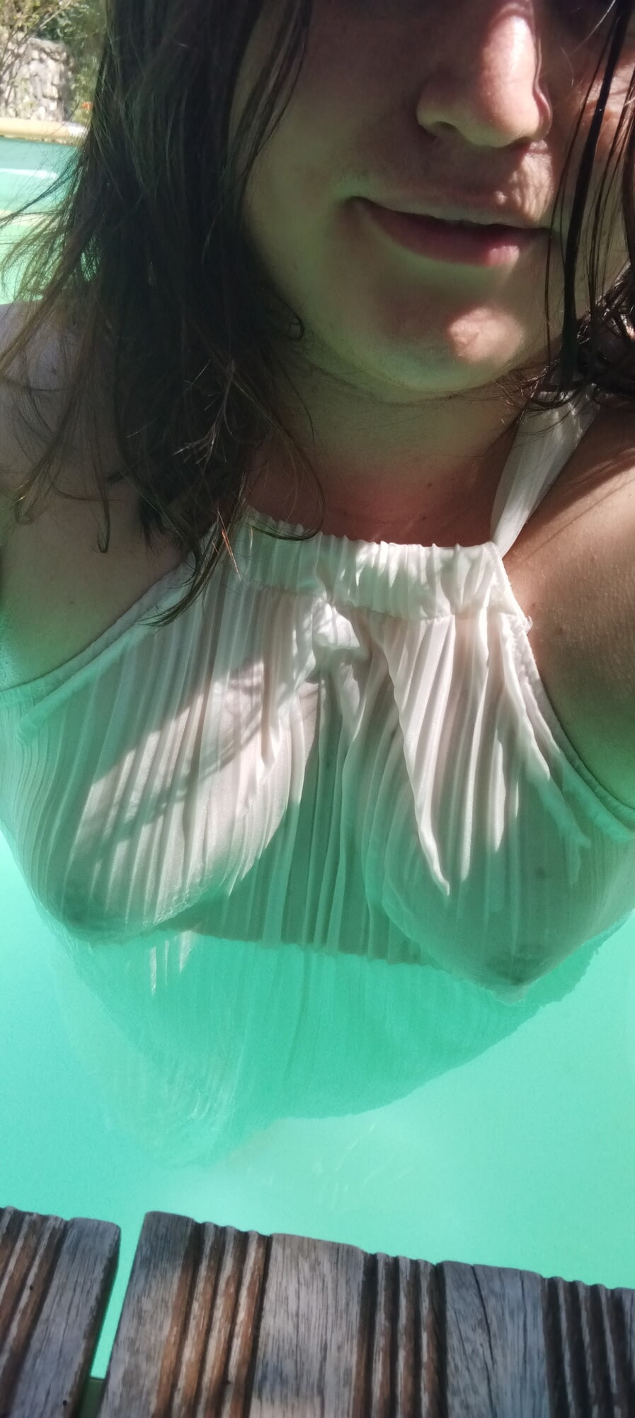 White dress in a pool #5