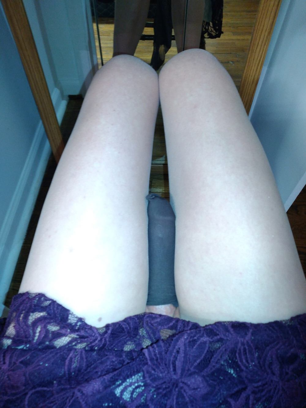 Crossdressing in pantyhose  #10