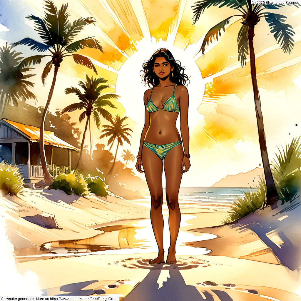 Beach Babe Barely Bewitching #22