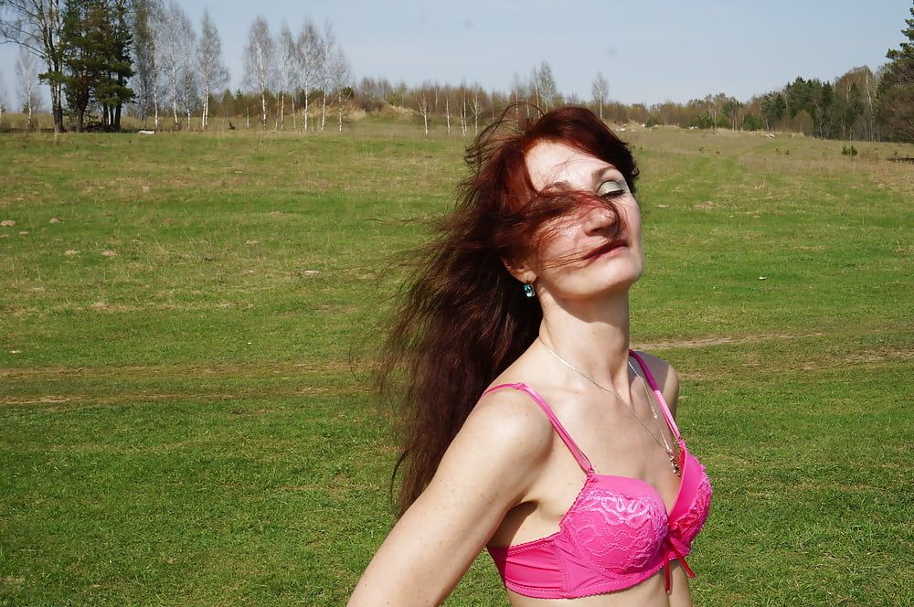 Light-red bikini #9