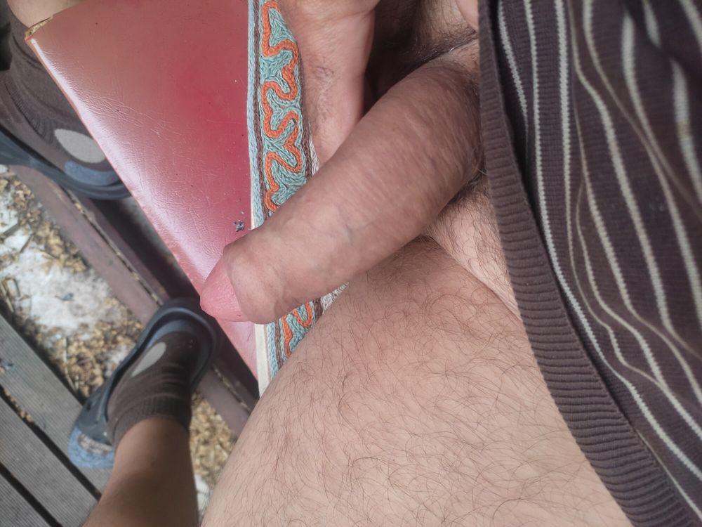 Sitting male nude big cock #4