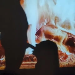 Excerpt from one of our moments with shadow play