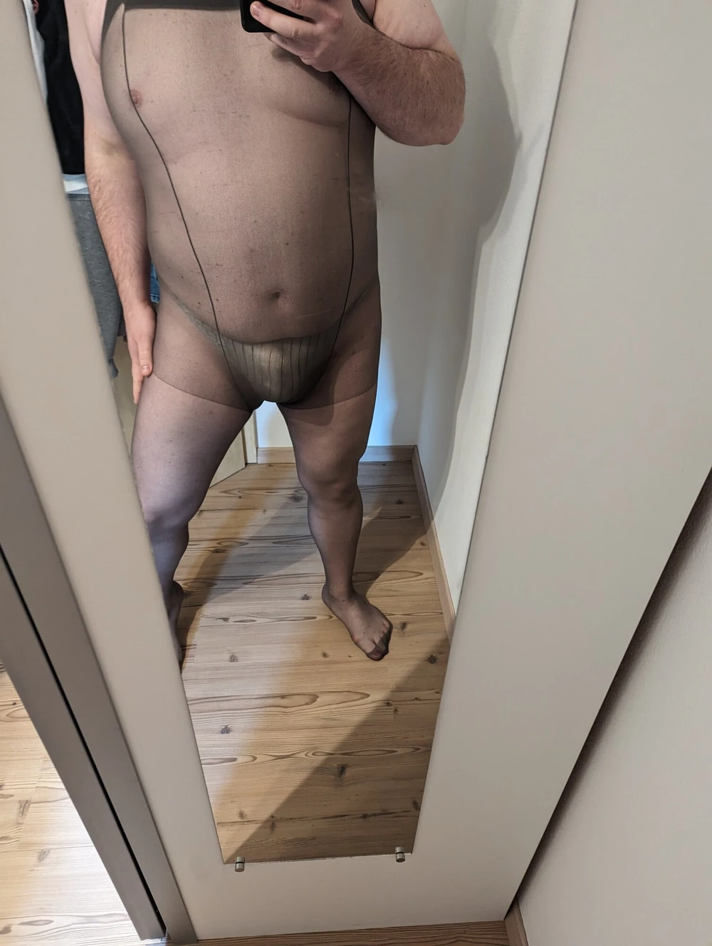 gray pantyhose  #2