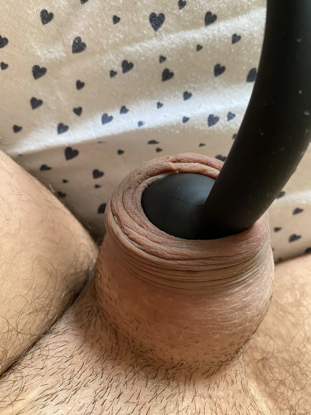 Foreskin stretching with air pump porn #3