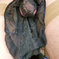 the pants of my wife, taken off for fucking