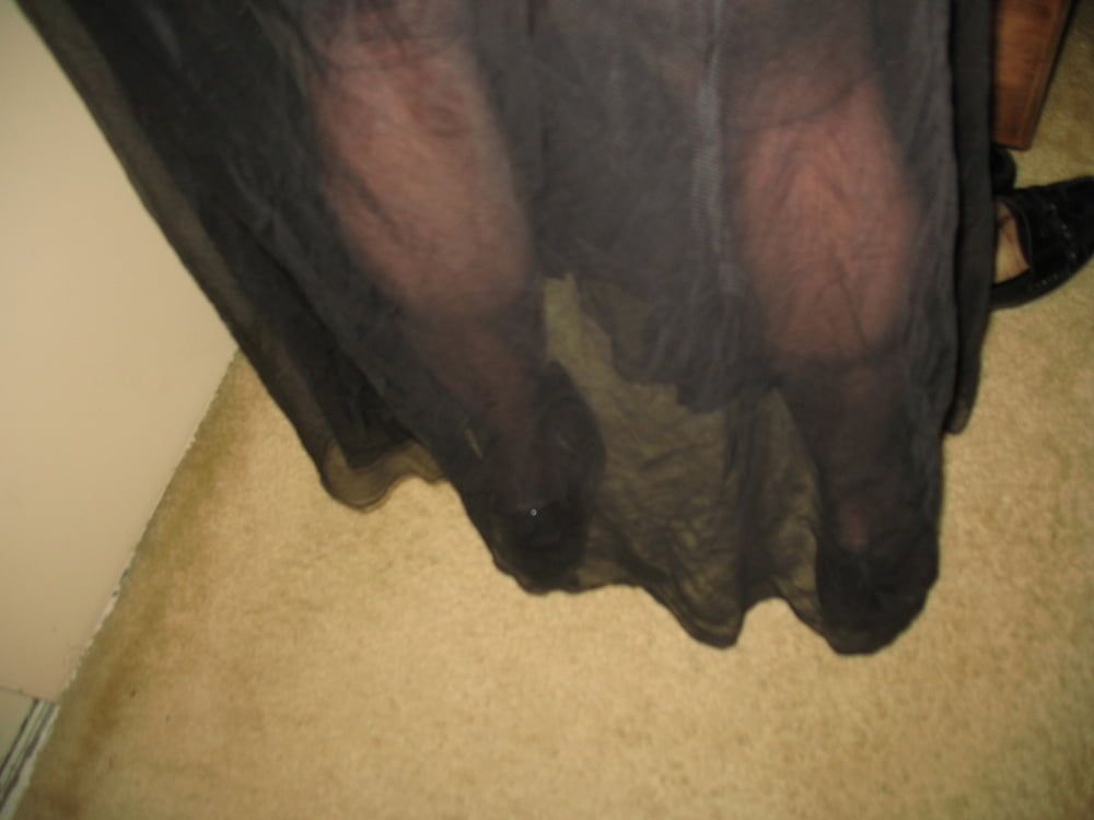 More, more more - Sex Whore Dee - In SBS  Sheer Black Silk ! #48