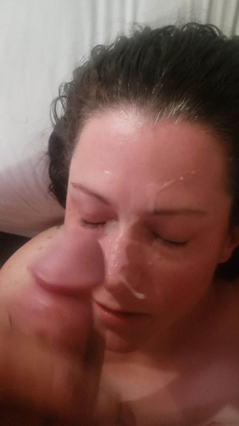 Cum on her face #24