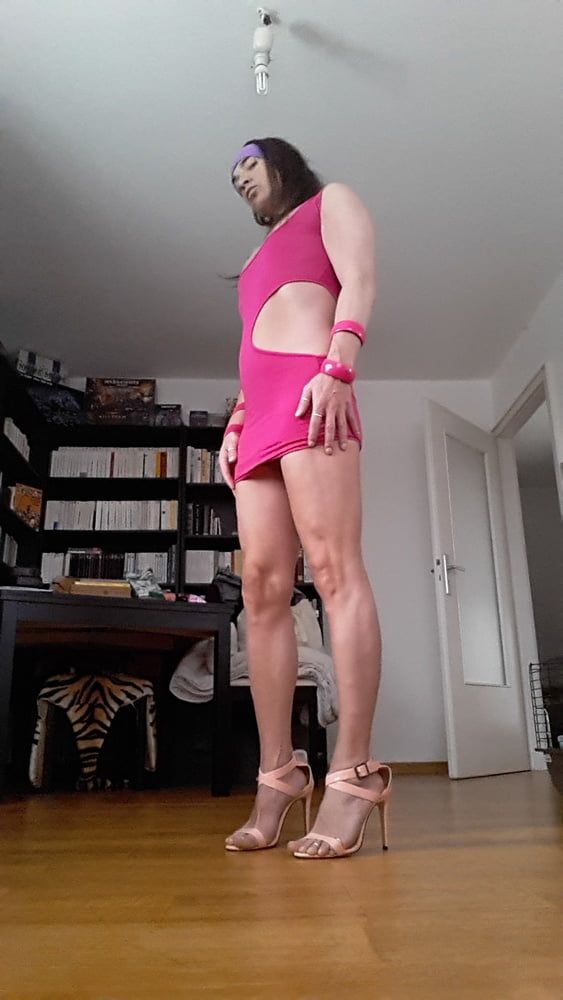 Tygra bitch in pink dress. #60