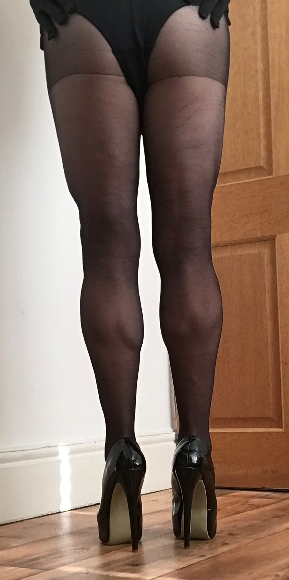 hot babe in black tights #16