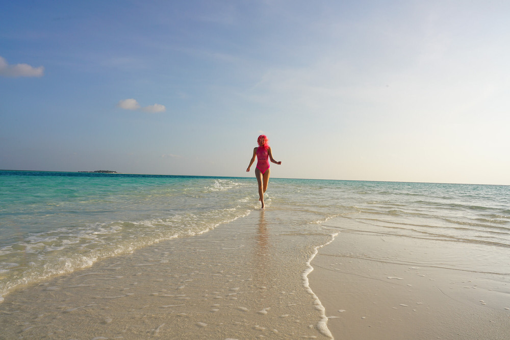 Vicky on the beach #14