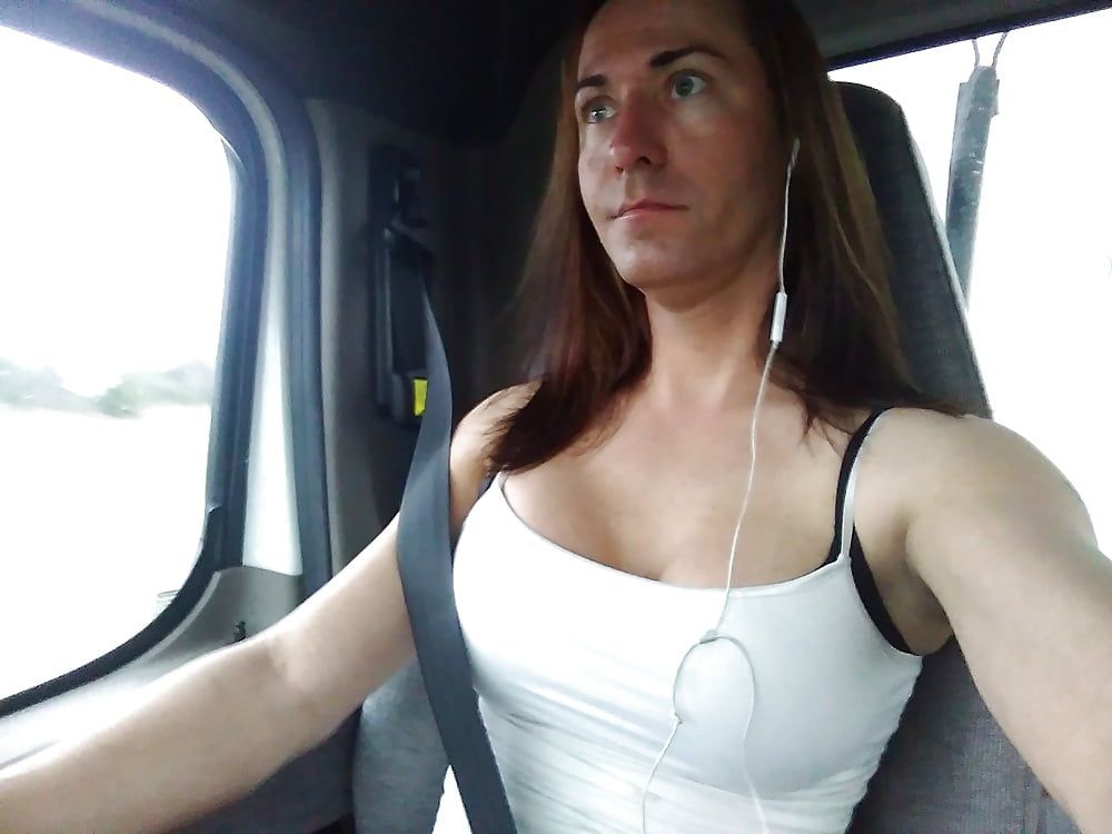 Driving In panties  #7