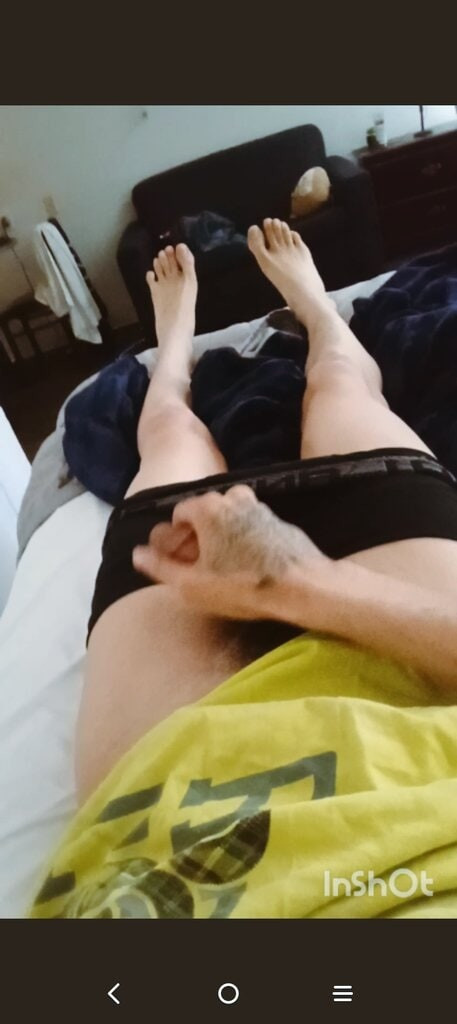Me in a hotel stroking my cock 