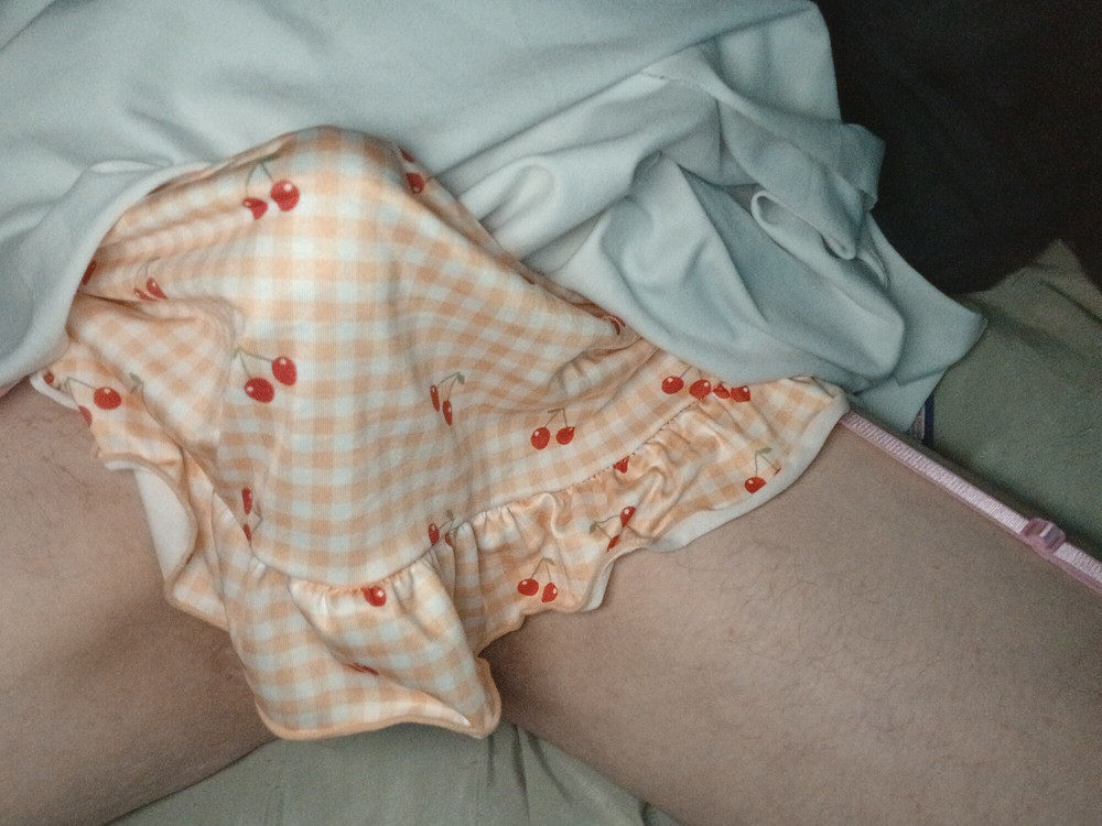 I like playing in panties.  Do you?  #11