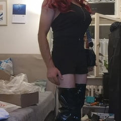 Me dressed to go out