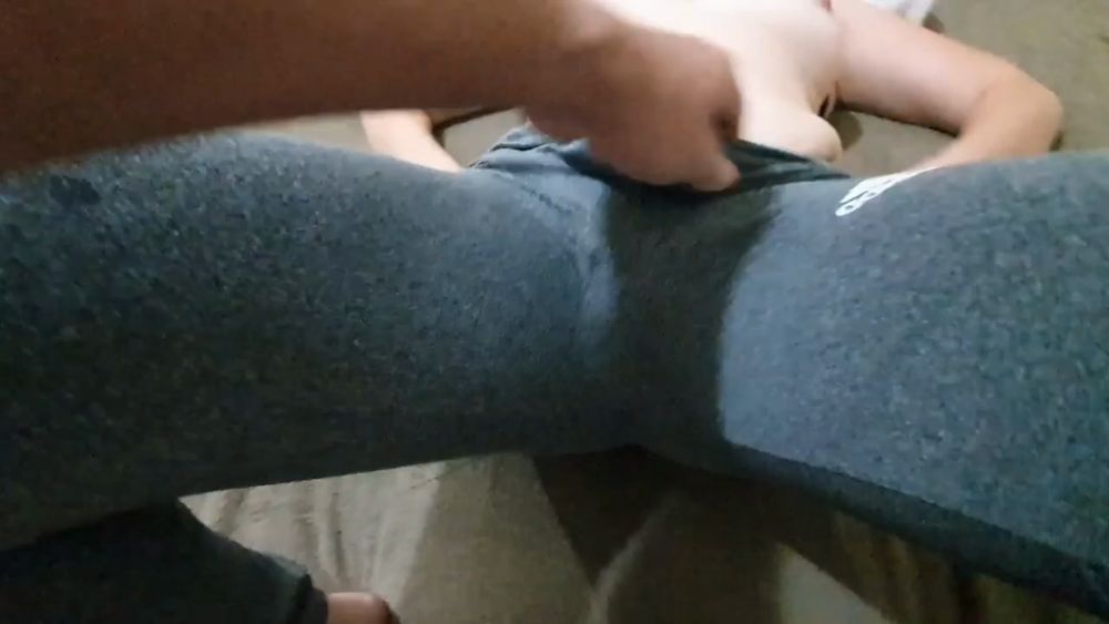 After the gym, he cum in my wet pussy #5