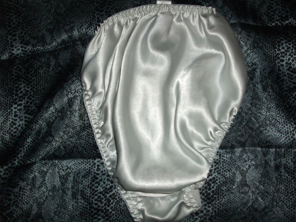 A selection of my wife&#039;s silky satin panties #25