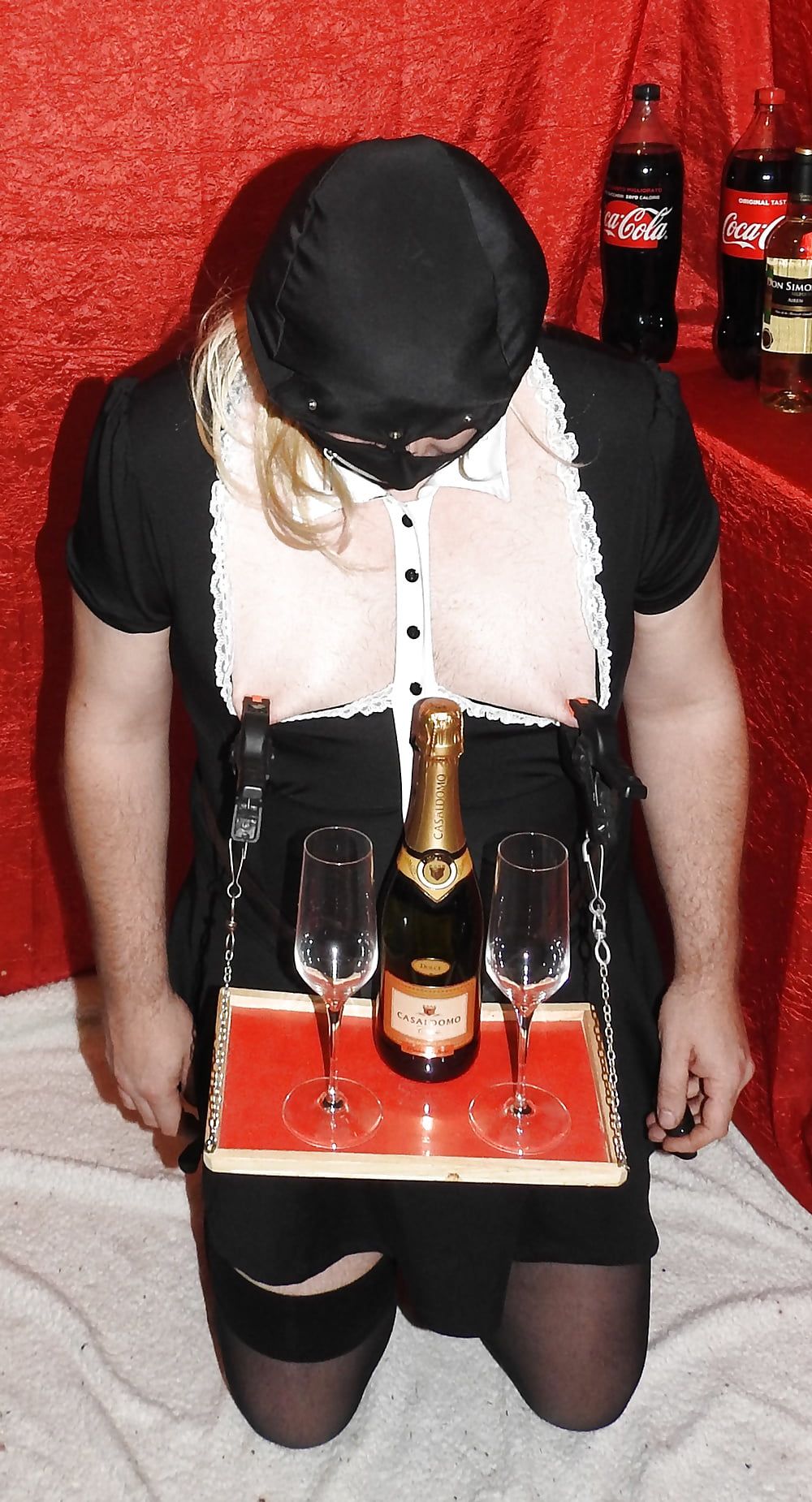 SissyMaid Serve Wine #15