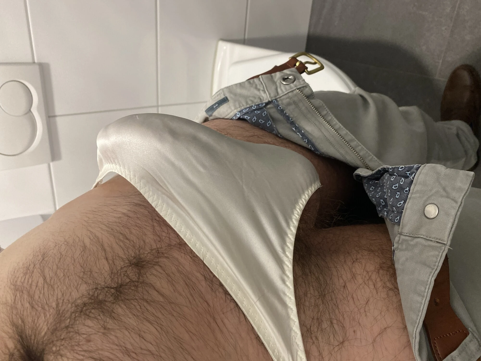 Panties in toilet #6