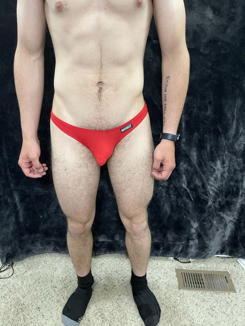 Showing off more skin in jocks! #35