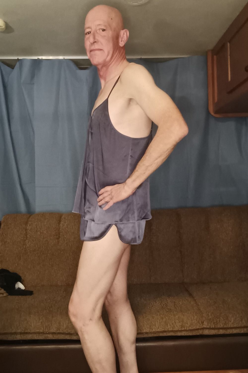 Faggot Andrew Brown Modelling Nighties #20