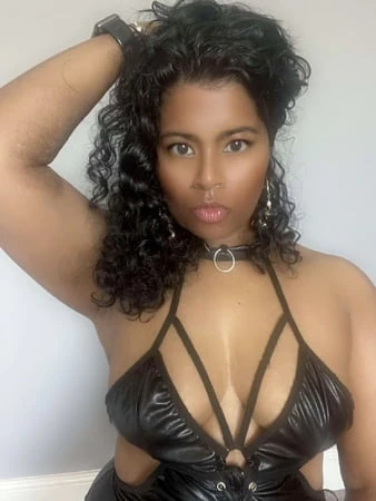 In black         