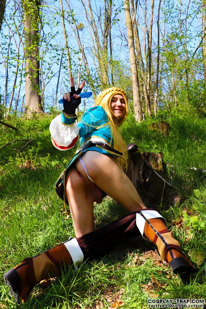  crossdress cosplay Zelda exploration #10