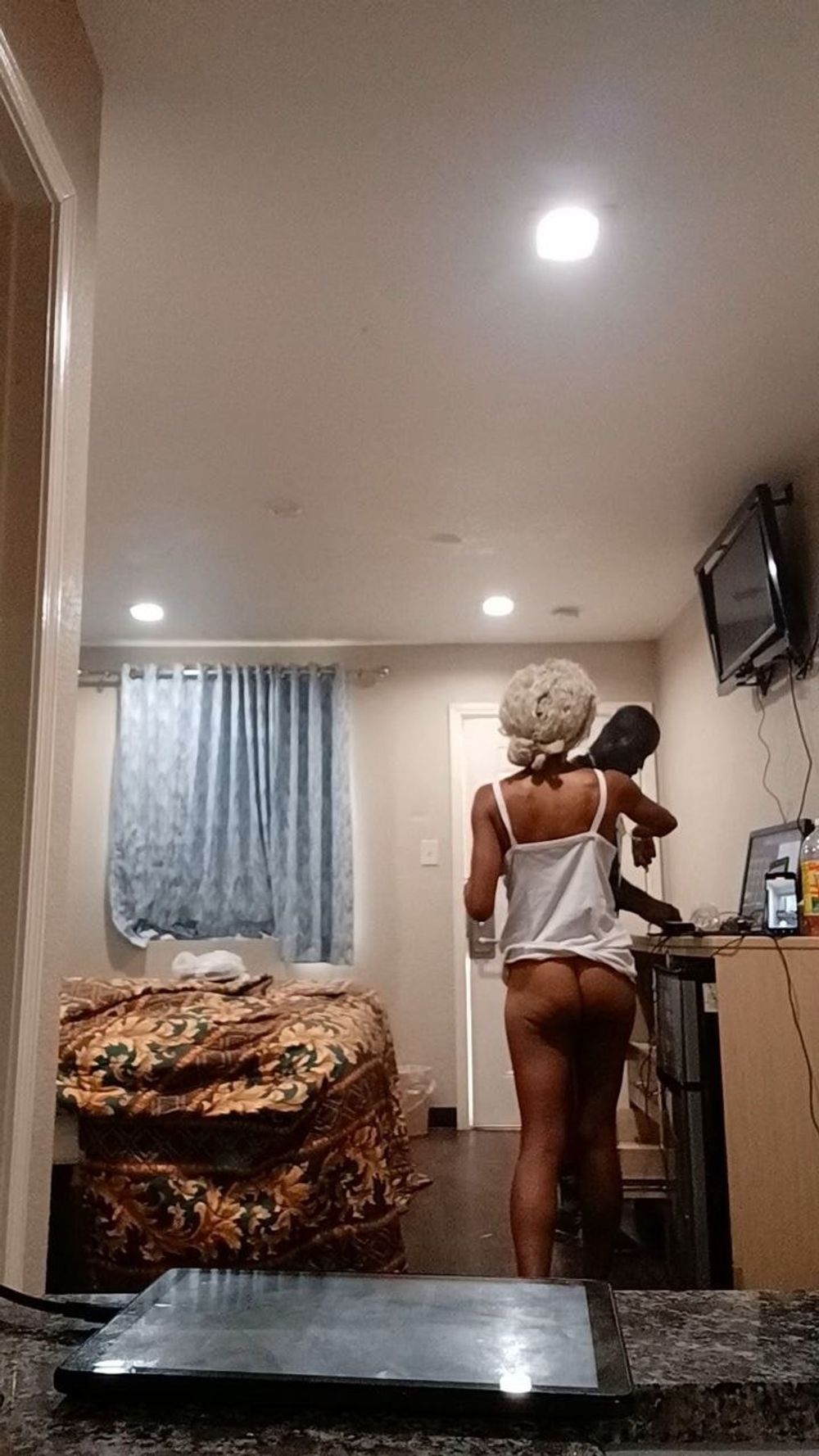 Homemade Amatuer Light Skinned Ebony Milf #27