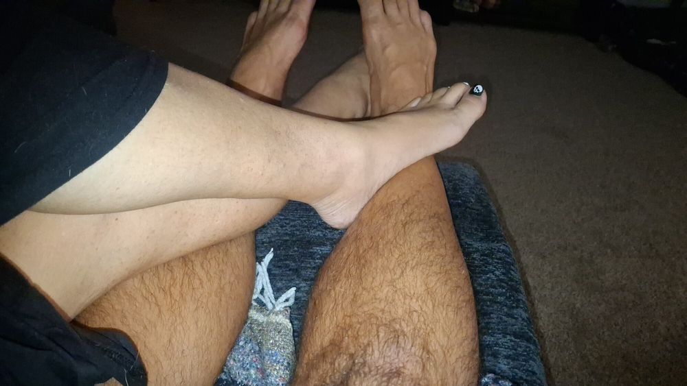 Footsie with my girlfriend #26