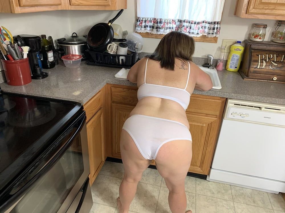 Sexy BBW Kitchen Slut #43
