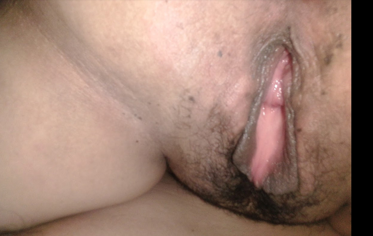 The tamale vendor fucked my wife's pussy and left it open.  #35