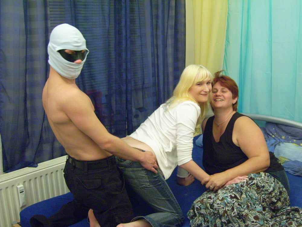 Threesome with blonde ... #48