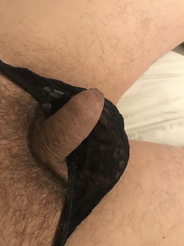 Cock in lace #3