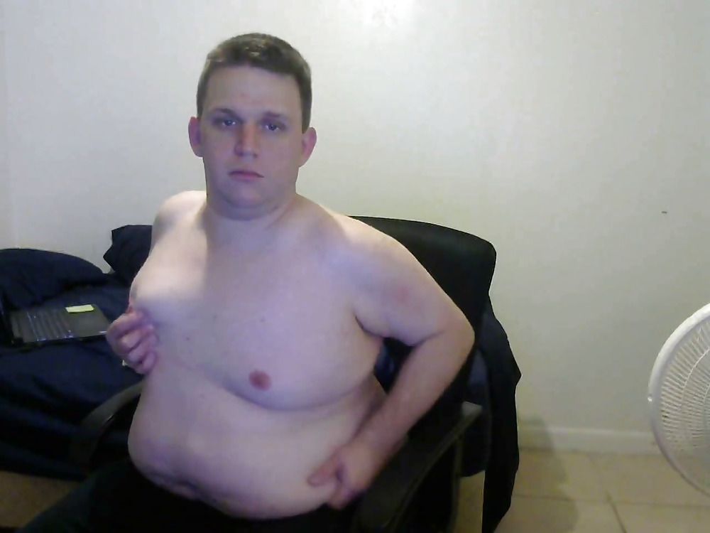fat boy Jacob masturbating on cam #22