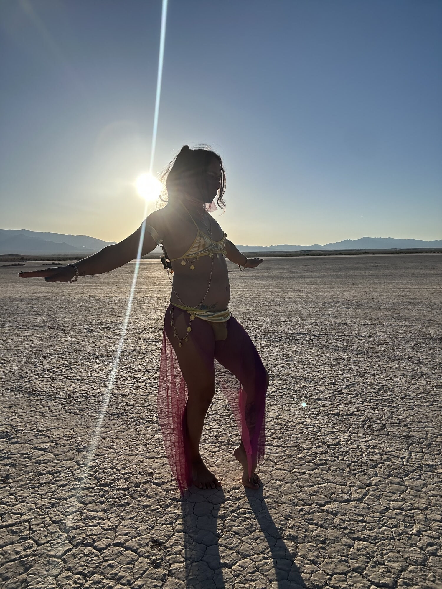 Belly Dance in the desert  #7