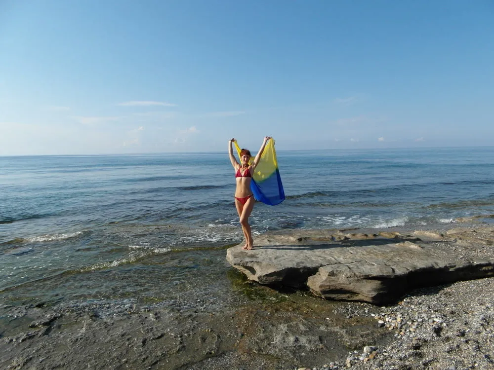 on beach Alanya, Antalia, Turkey