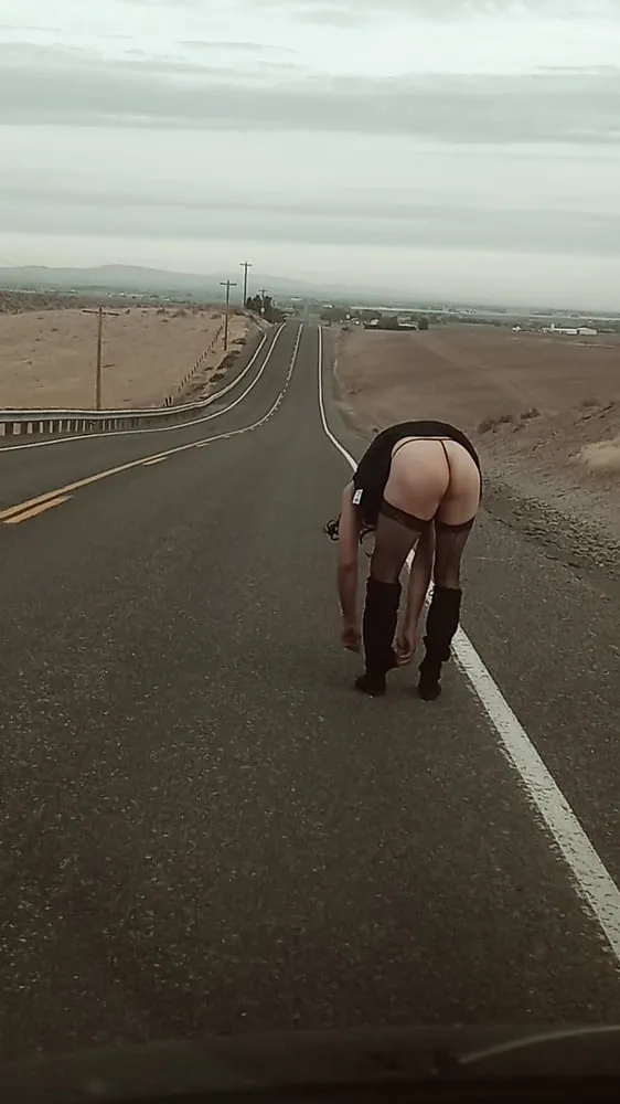 Hitch hiking