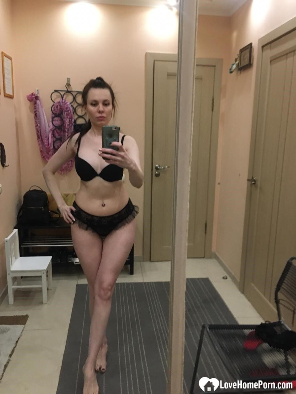 Sexy mirror selfies in my favorite lingerie #6