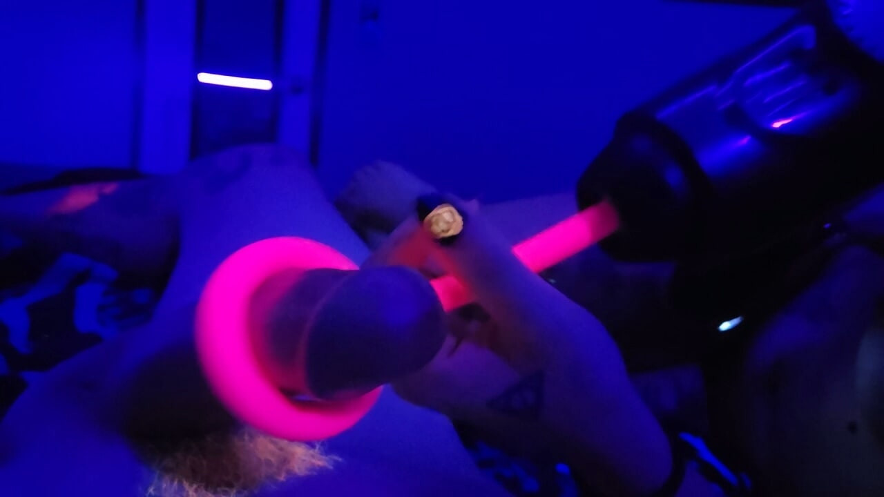 Glowing blacklight fun #3