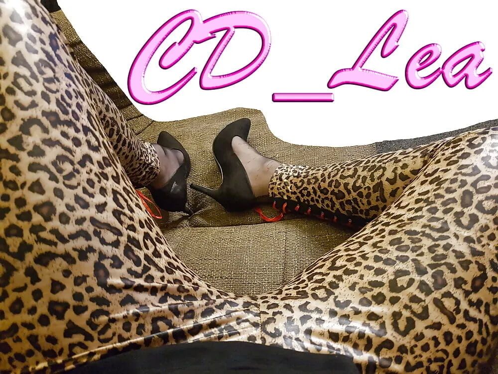 Lea in Leapard Leggings #11