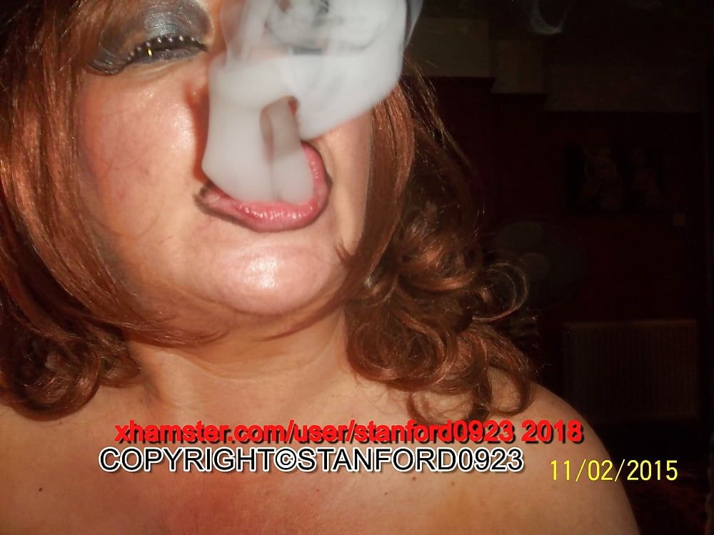 SLUT SMOKING CIGARS 2 #47