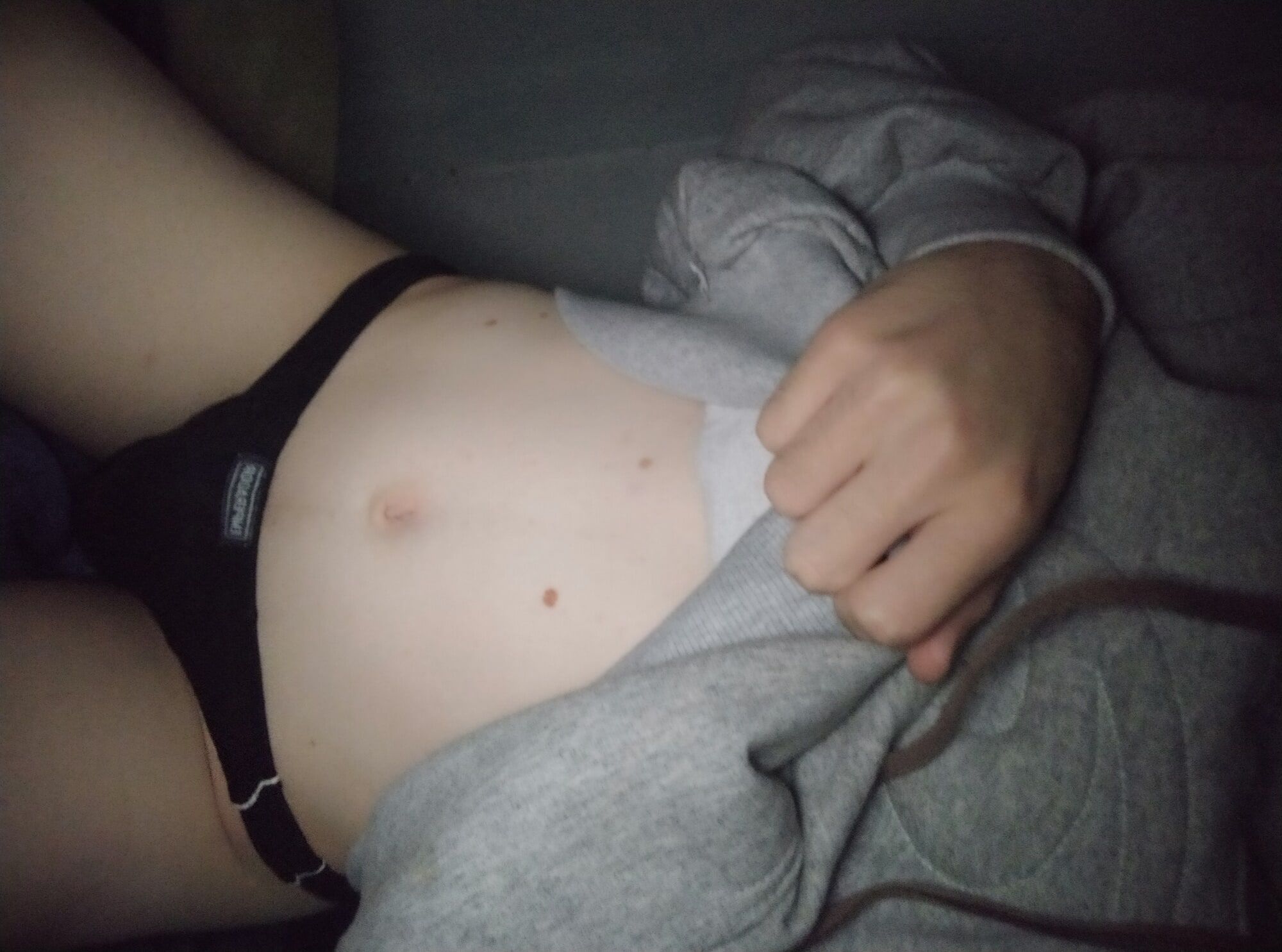 boy showing his body in underwear #6