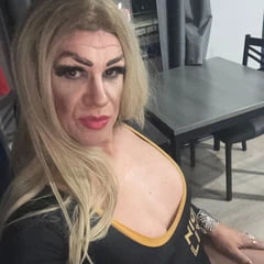 Bottle Girl outfit and trans lucid dress