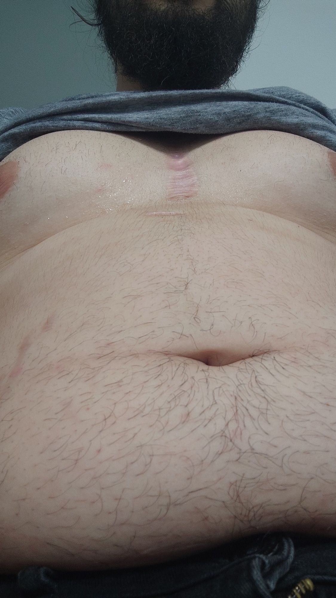 My belly and my chest #4