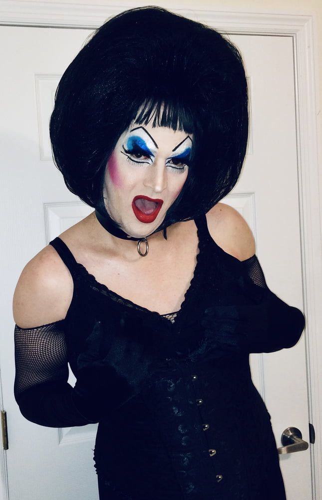 Heavy Makeup Sissy Slut Debra Shows off to please cock! #38