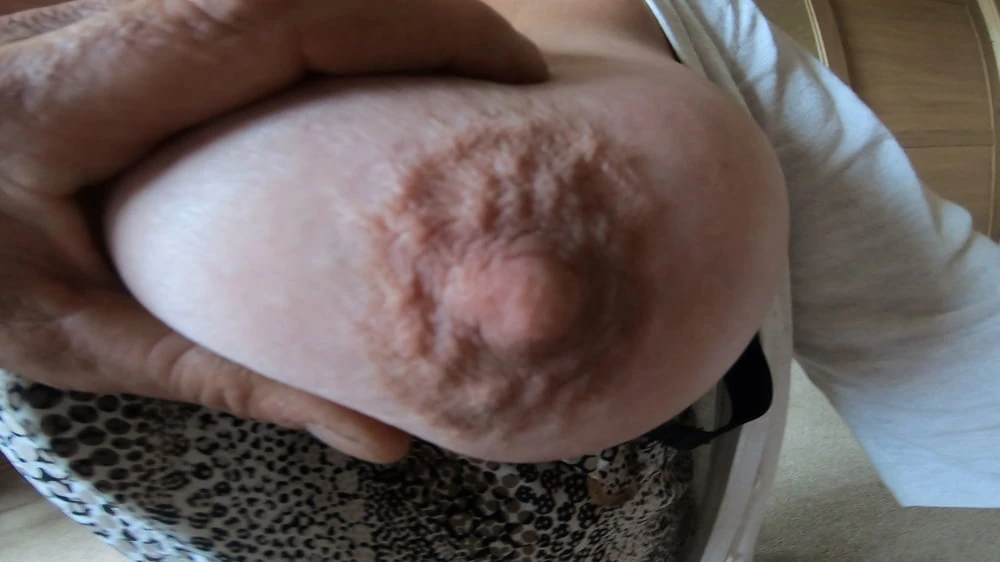 Various images of my wife's BIG tits #38